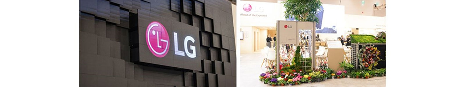 Eye Candy en el stand de LG